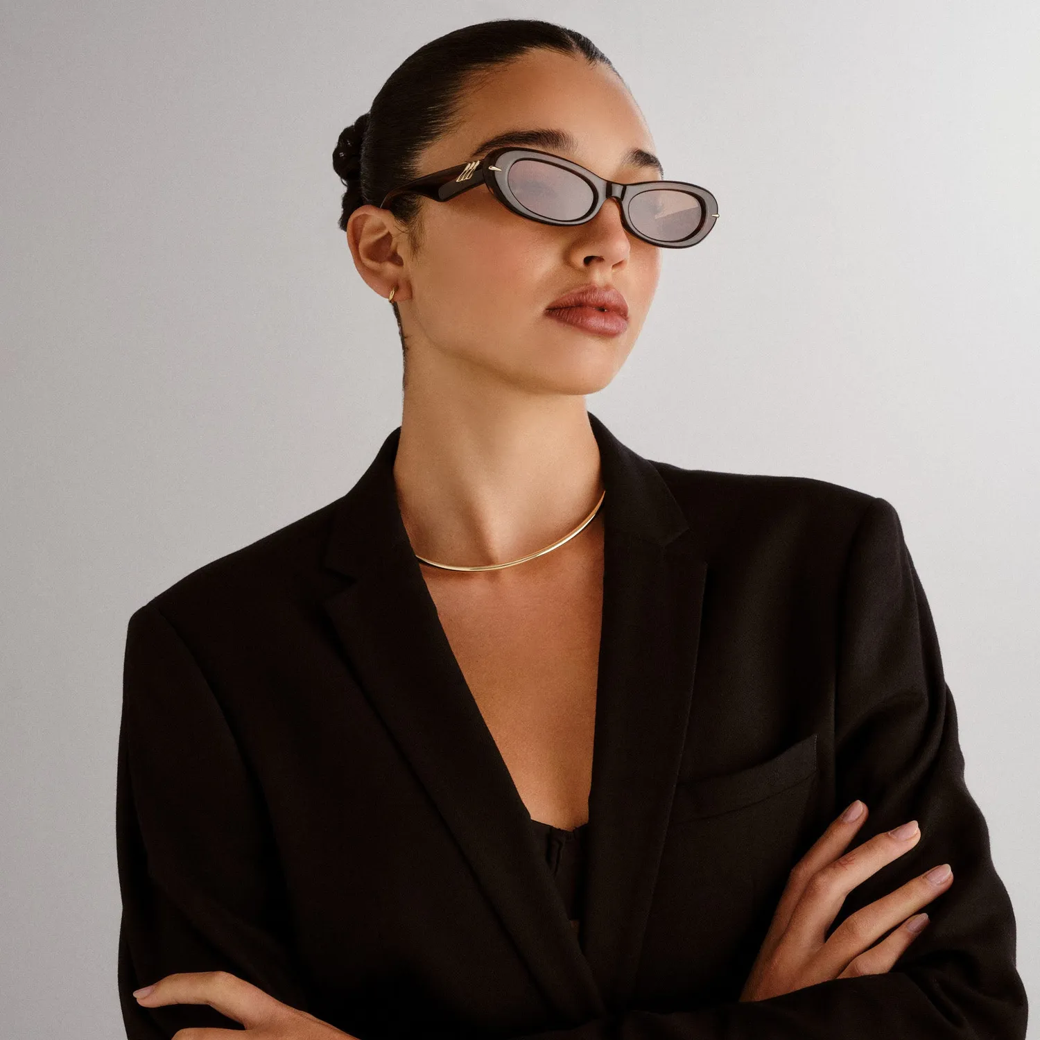 Le Specs Numero Uno occhiali da sole teak tartarugati