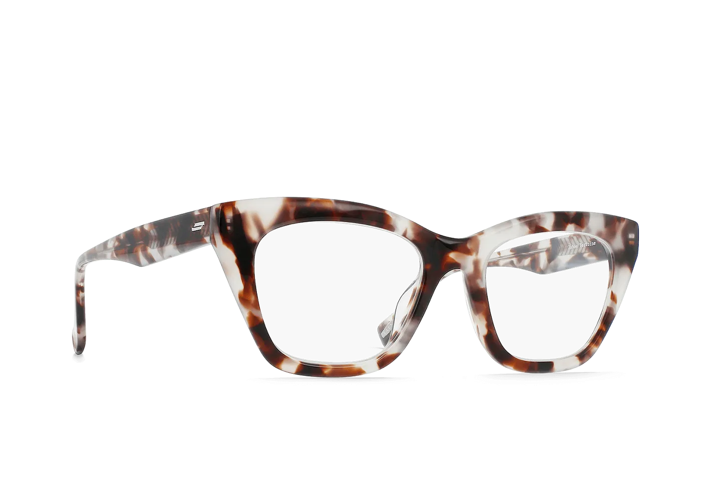 Raen Pozy Tahoe Tortoise Clear montatura da vista 52 acetato