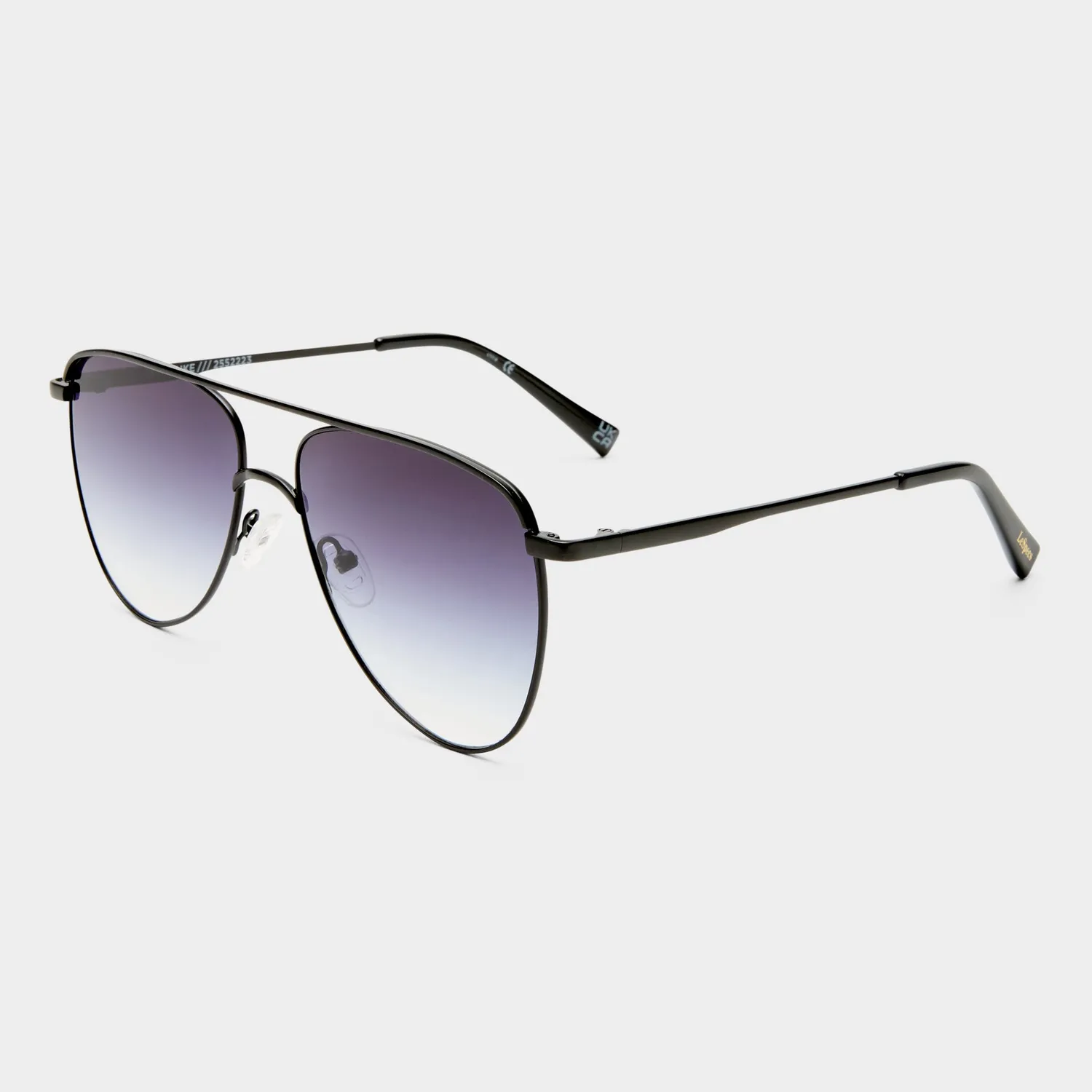Le Specs The Duke occhiale da sole nero aviatore