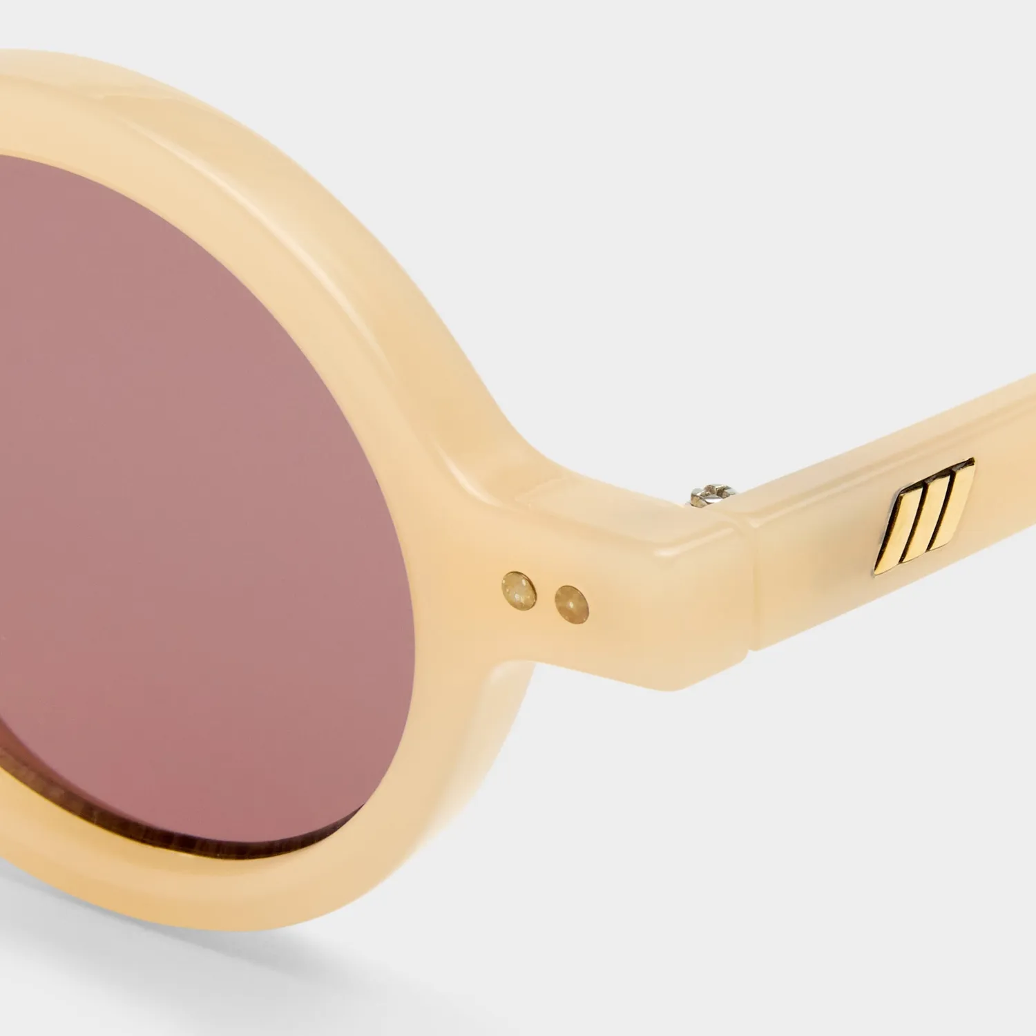Le Specs Sycophantic occhiale da sole burro lente marrone