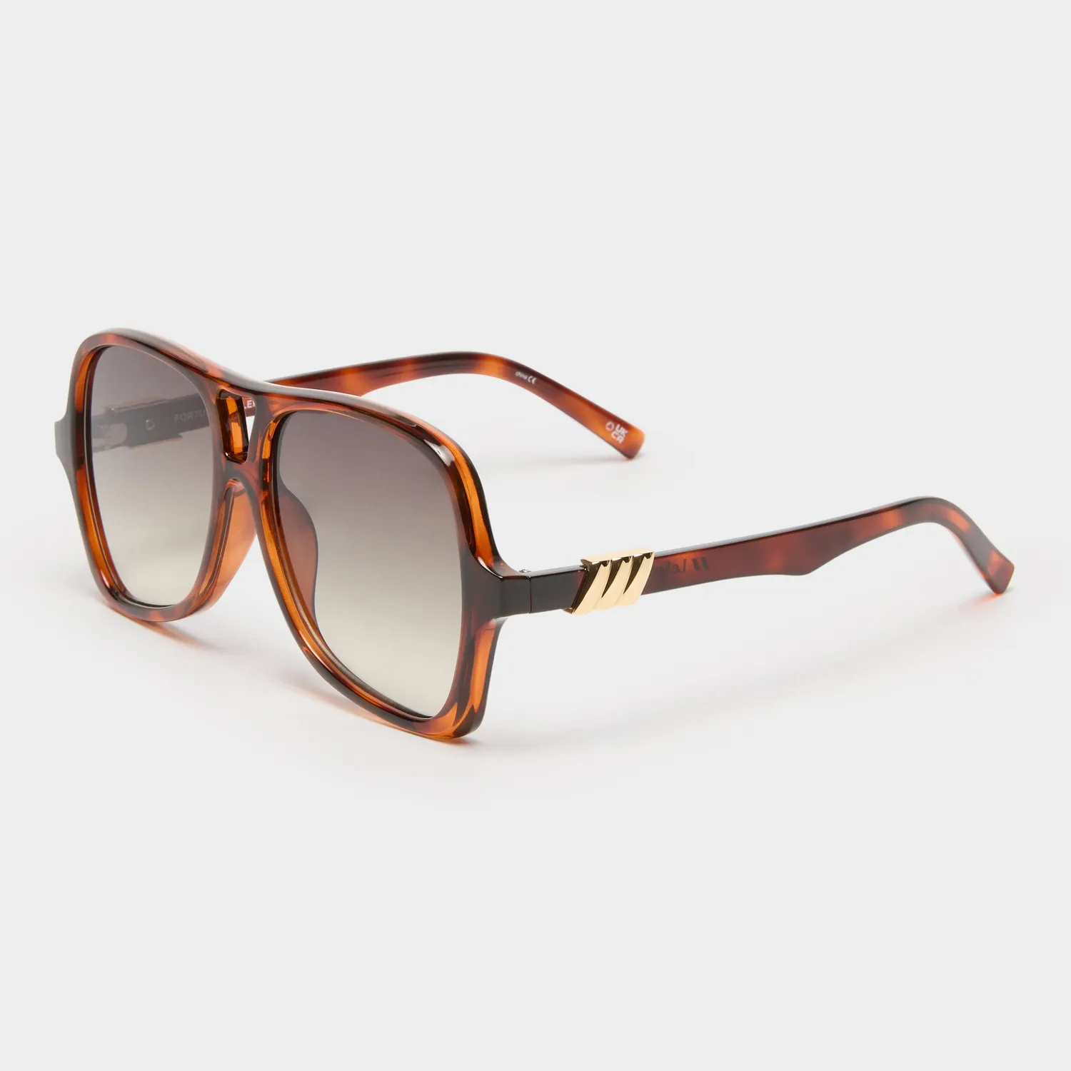 Le Specs Fortune Teller occhiale da sole tartarugato