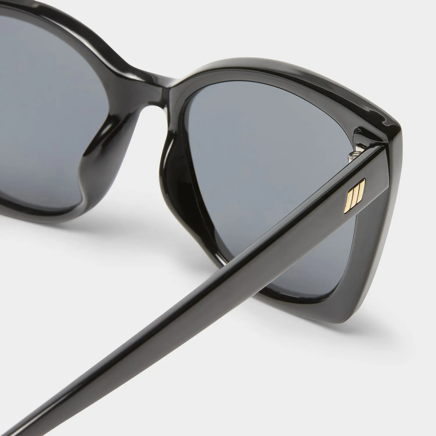 Le Specs Incantation occhiale da sole nero quadrato