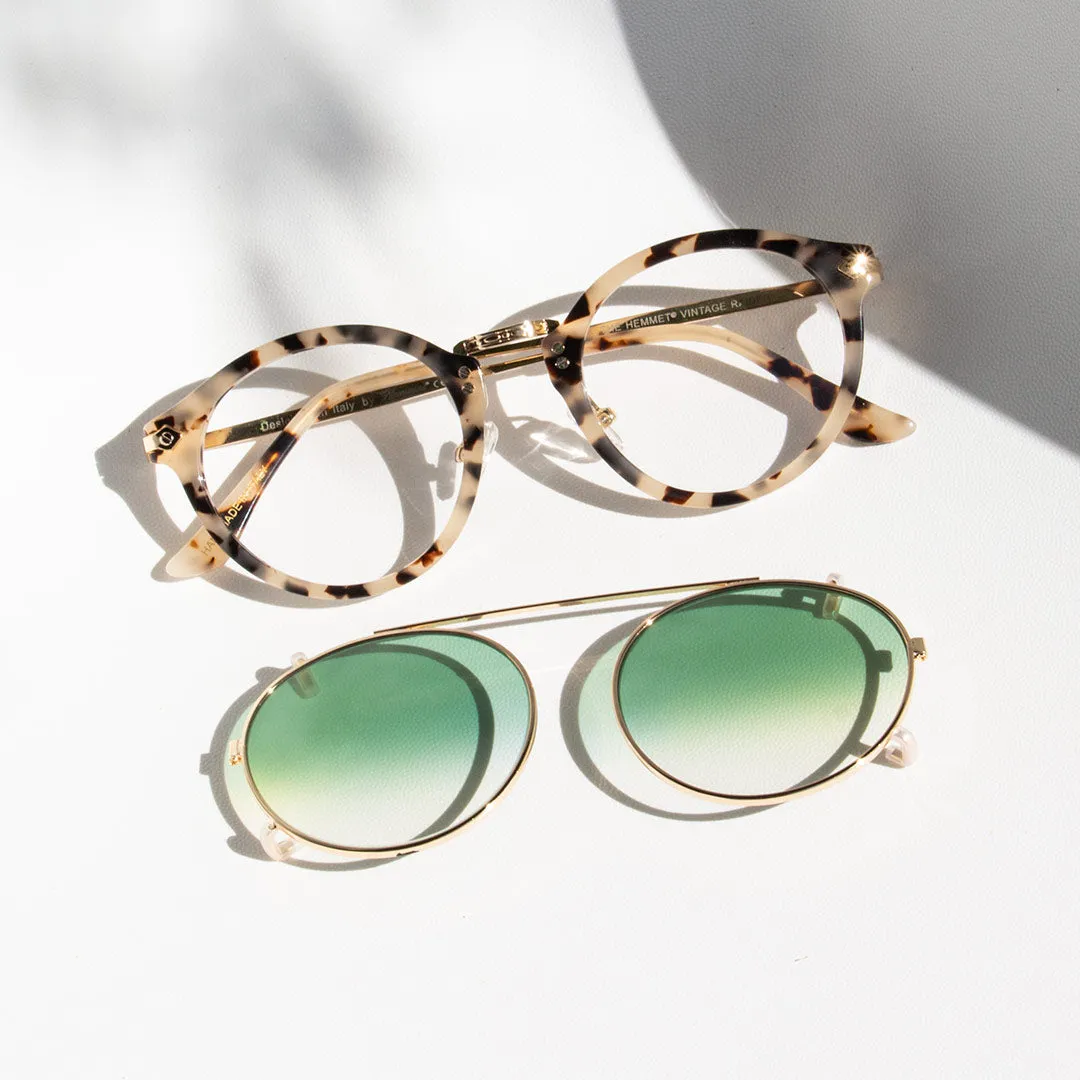 Hemmet Vintage Raider Deluxe Clip S2 occhiale marrone chiaro