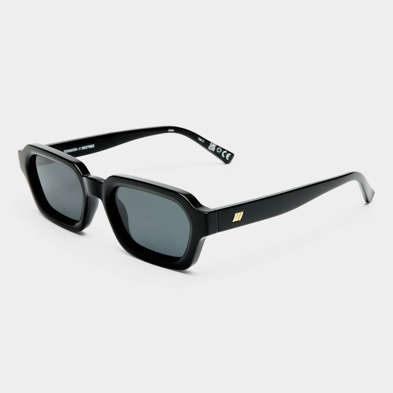 Le Specs Tension+ occhiale da sole nero polarizzato