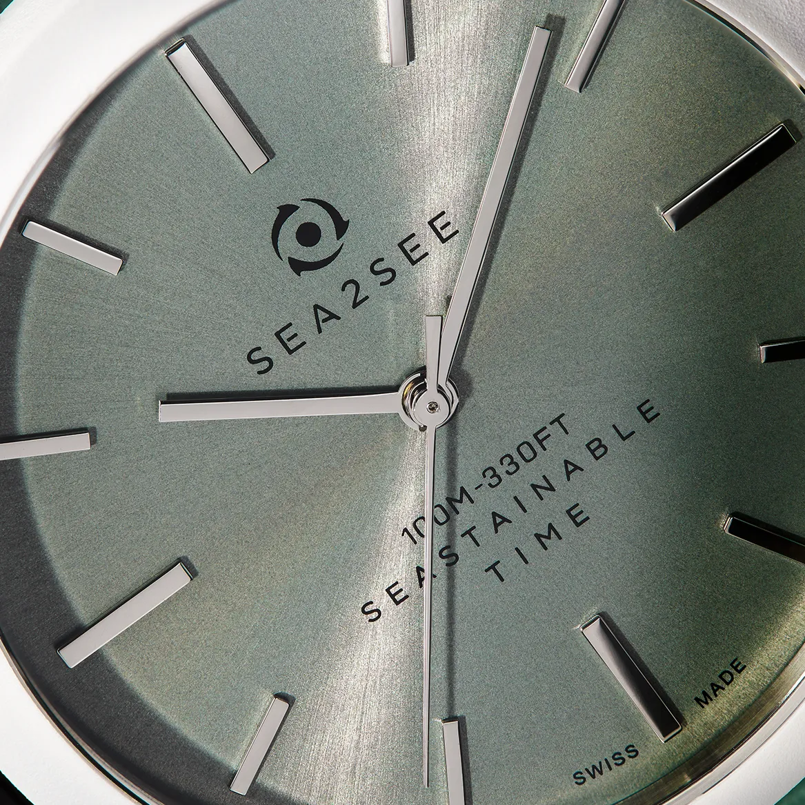 Sea2See Fiji 06 orologio 37 mm quadrante verde