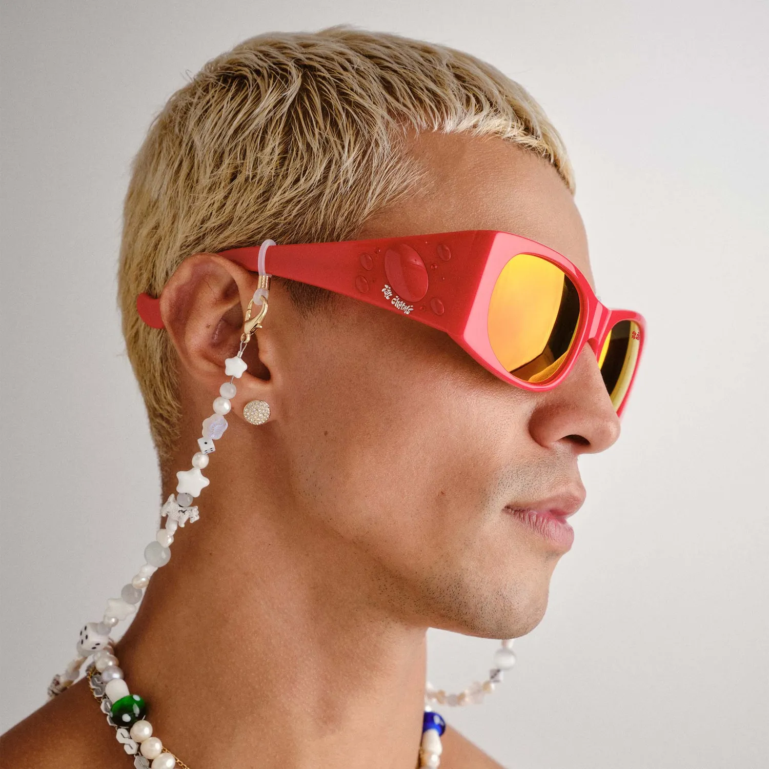 Le Specs Free Lawyer occhiali da sole flame red mirror