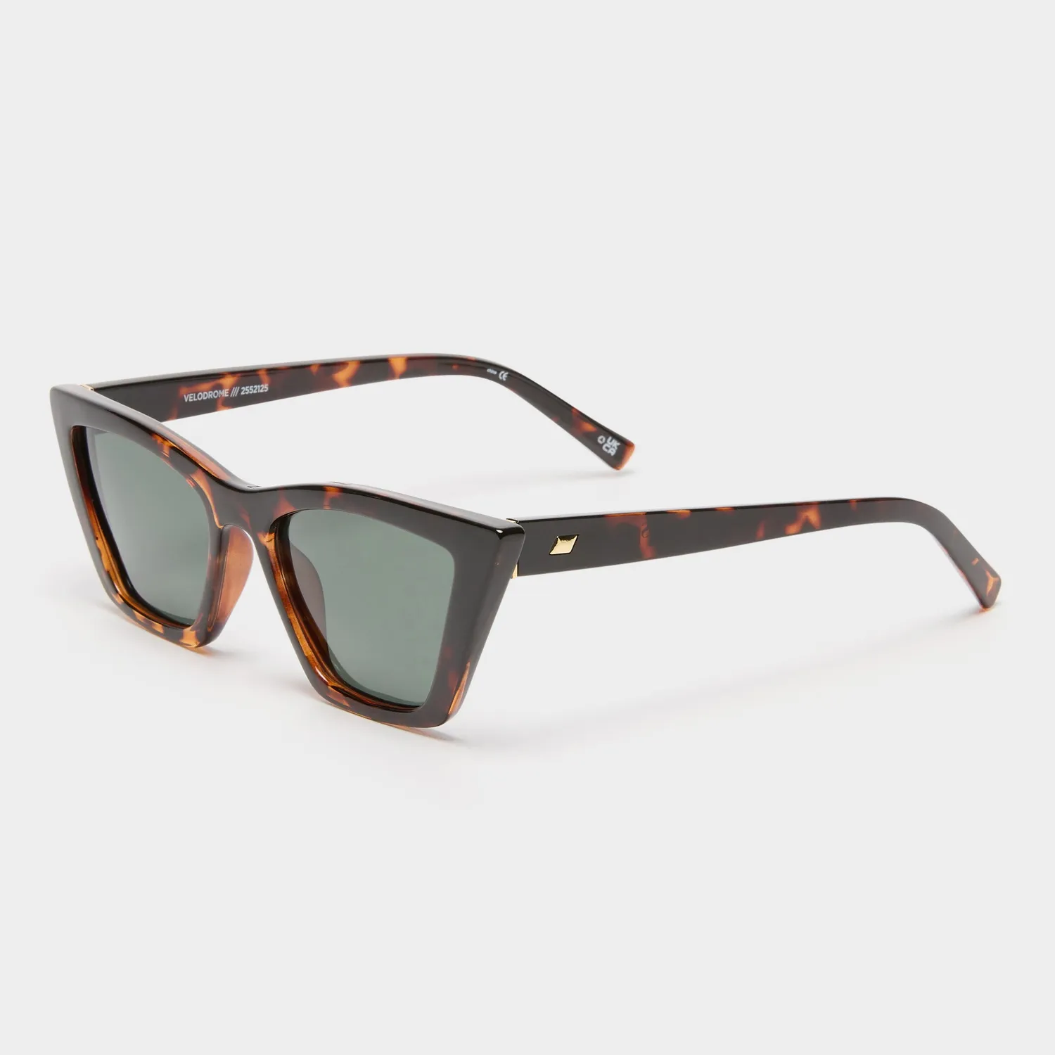 Le Specs Velodrome occhiale da sole tartarugato kaki