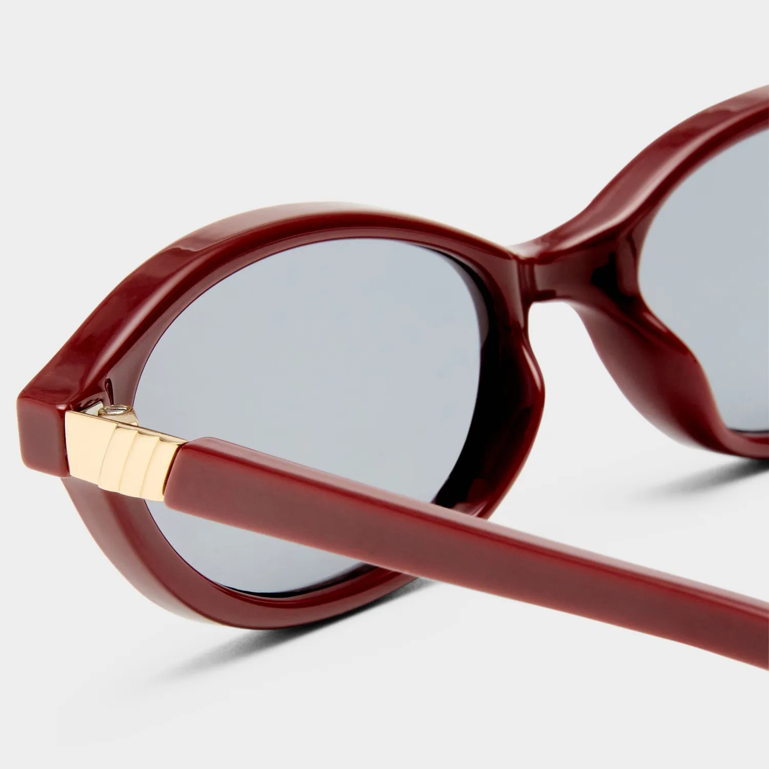 Le Specs Duskfall occhiali da sole merlot ovali