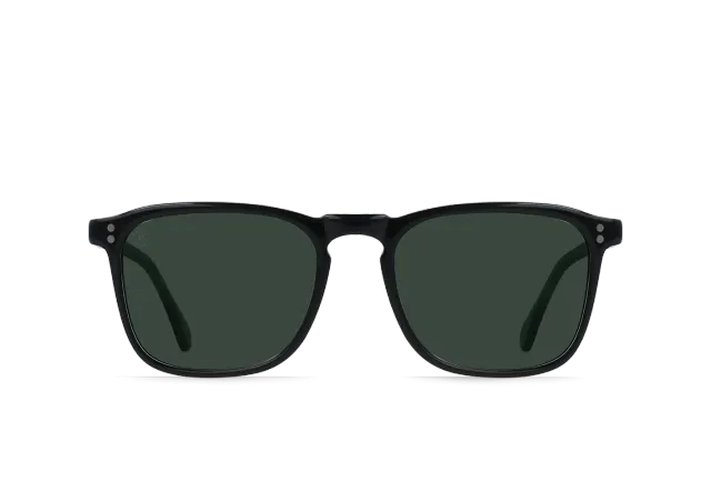 Raen Wiley occhiale da sole Recycled Black 54 quadrato