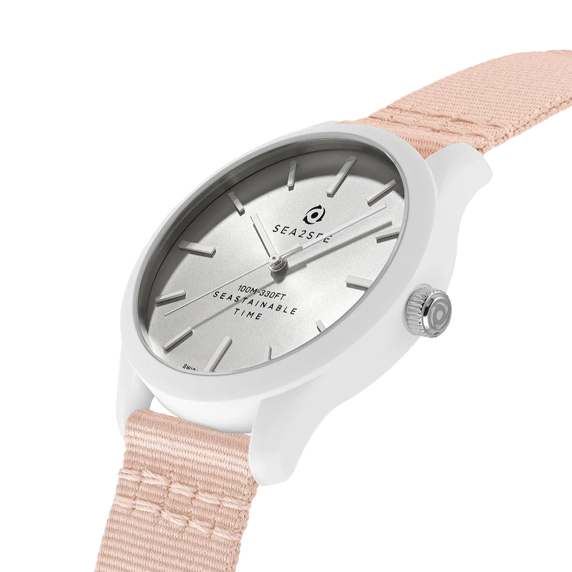 Sea2See Fiji 03 orologio bianco 37 mm