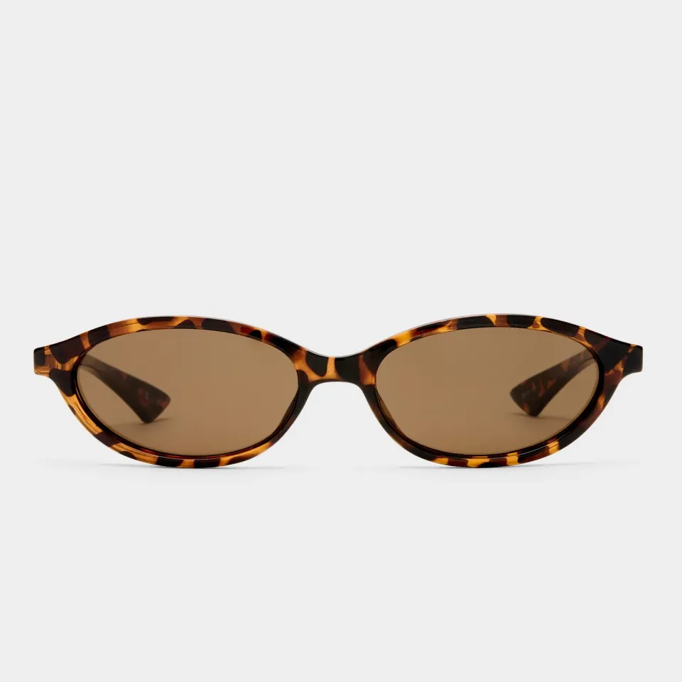 Le Specs Duskfall occhiali da sole tort ovali slim
