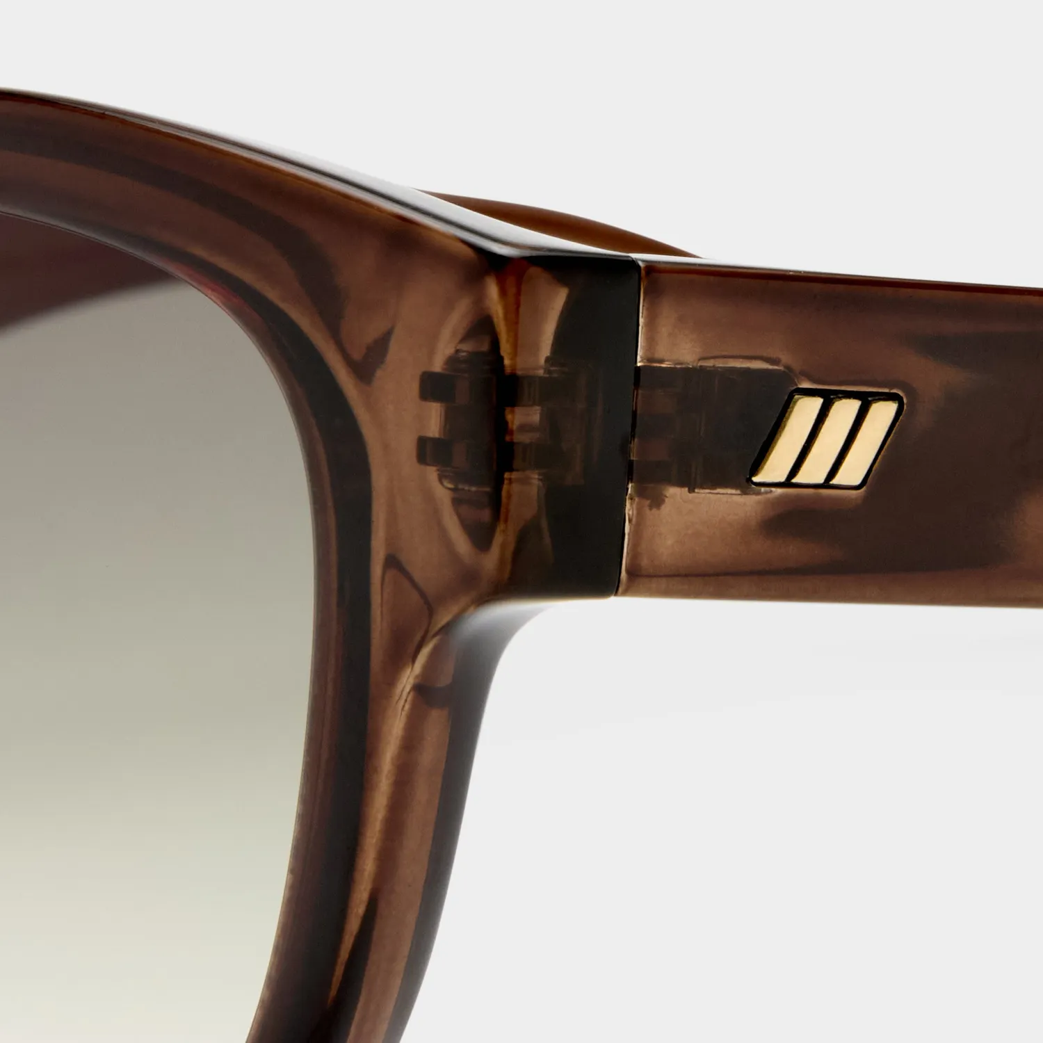 Le Specs Majestic occhiale da sole coco tondo lenti sfumate