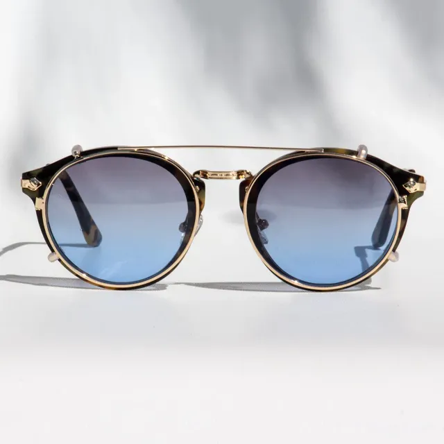 Hemmet Vintage Raider Deluxe Clip S2 clip-on Shark Blue