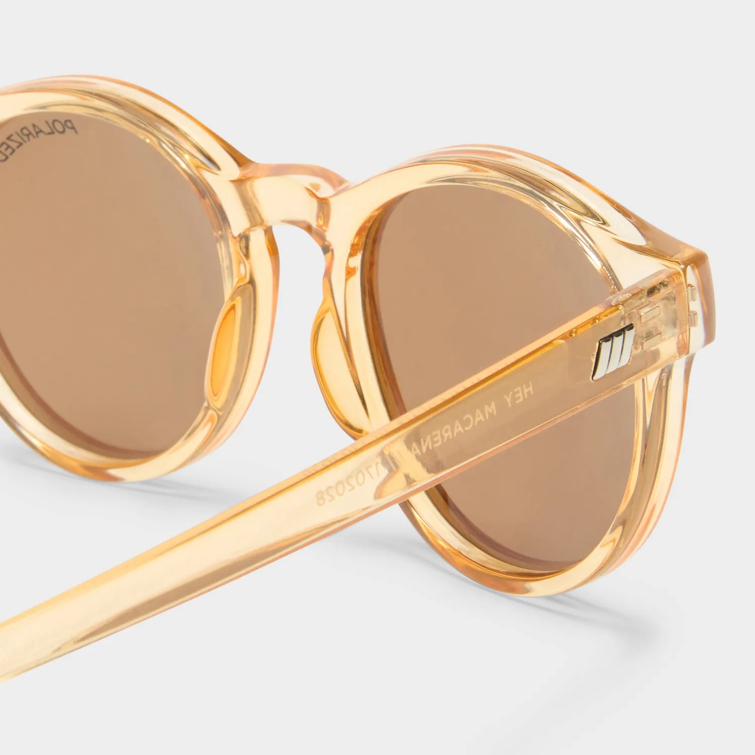 Le Specs Hey Macarena occhiale da sole biondo polarizzato