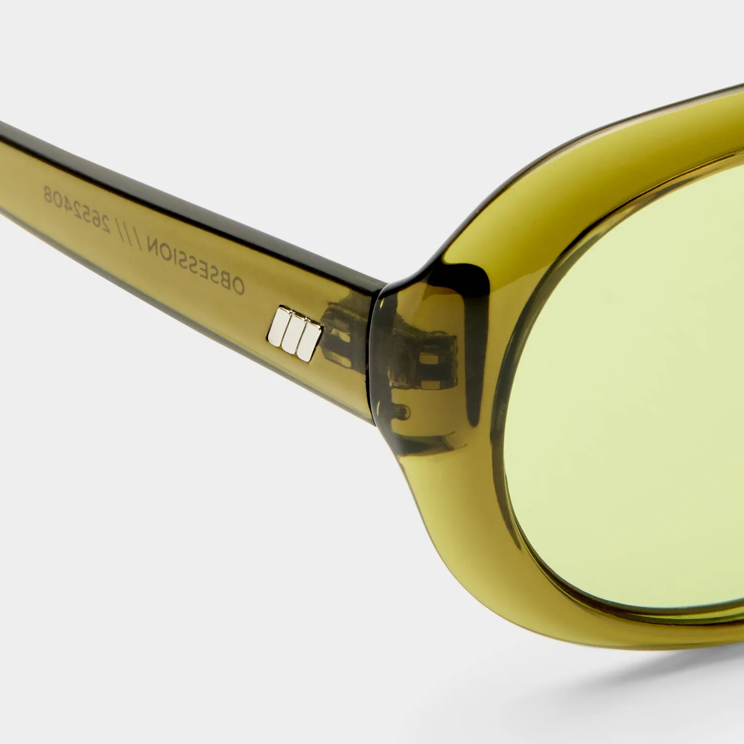 Le Specs Obsession occhiale da sole wasabi oversize