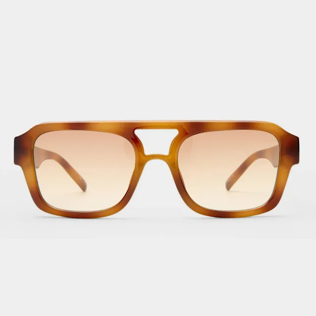 Le Specs Subzero + occhiale da sole vintage tort sfumato