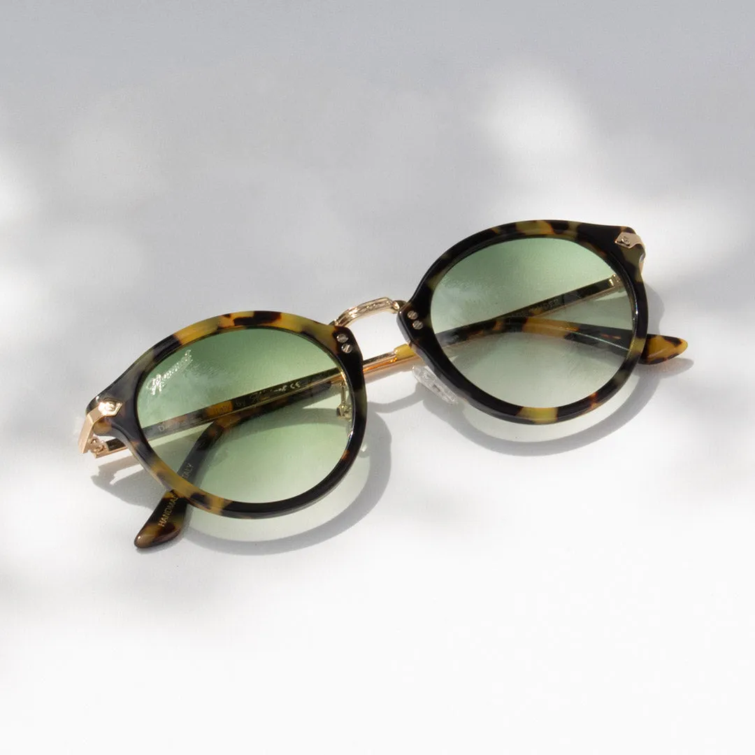 Hemmet Vintage Raider Deluxe occhiale da sole verde acetato
