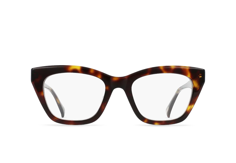 Raen Pozy Timber Tortoise Clear occhiali da vista 52 acetato