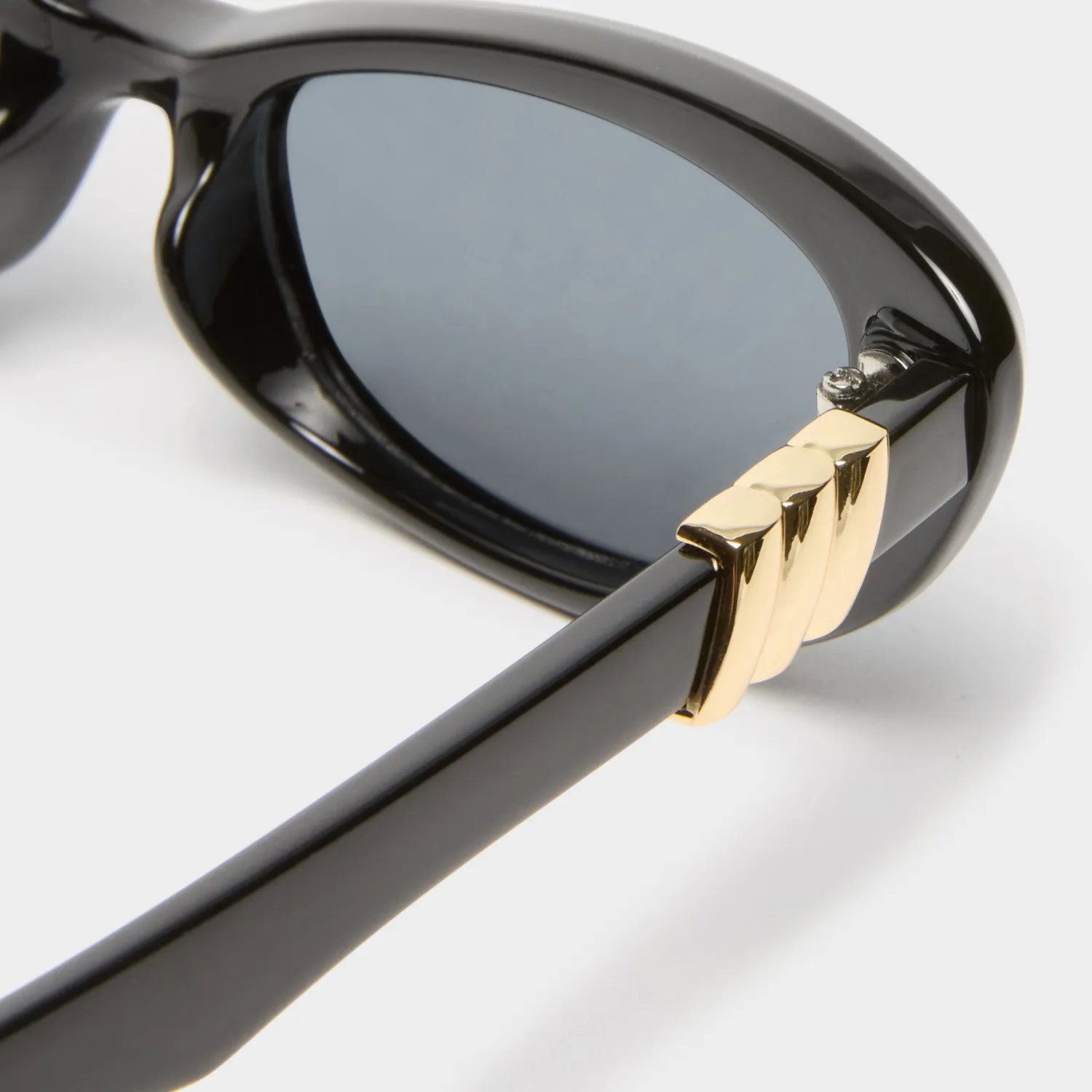Le Specs The Whisperer occhiali da sole nero occhio gatto