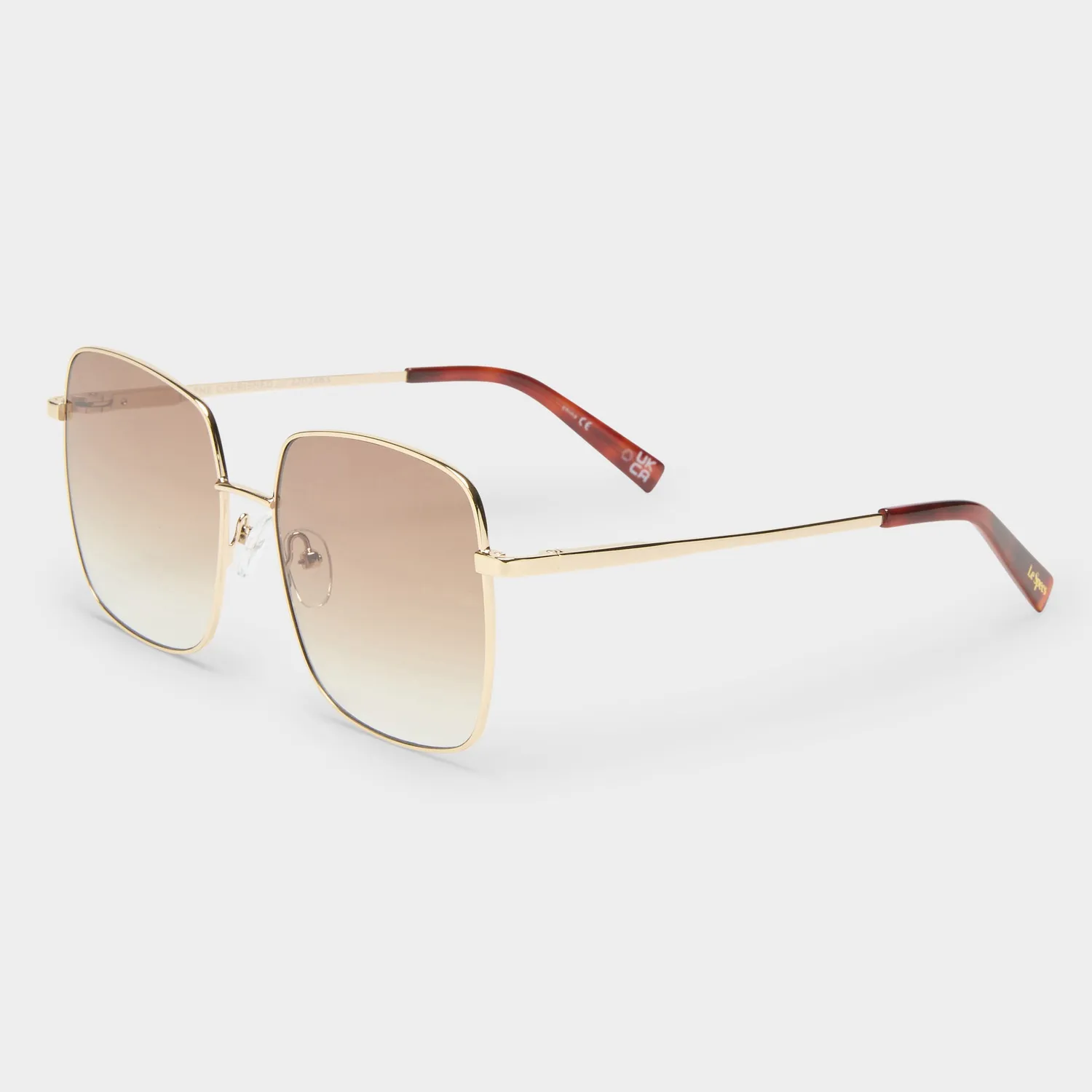 Le Specs The Cherished occhiali da sole oro lenti sfumate