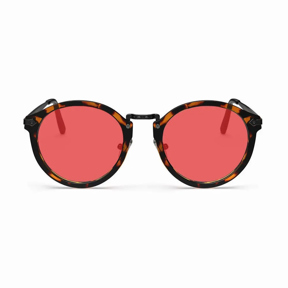 Hemmet Vintage Raider Valentine occhiali sole con clip-on oro