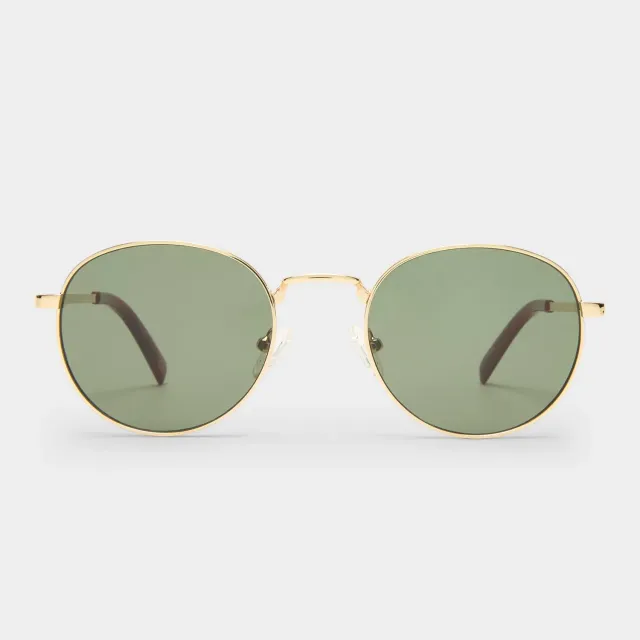 Le Specs Lost Legacy occhiali da sole oro tondi