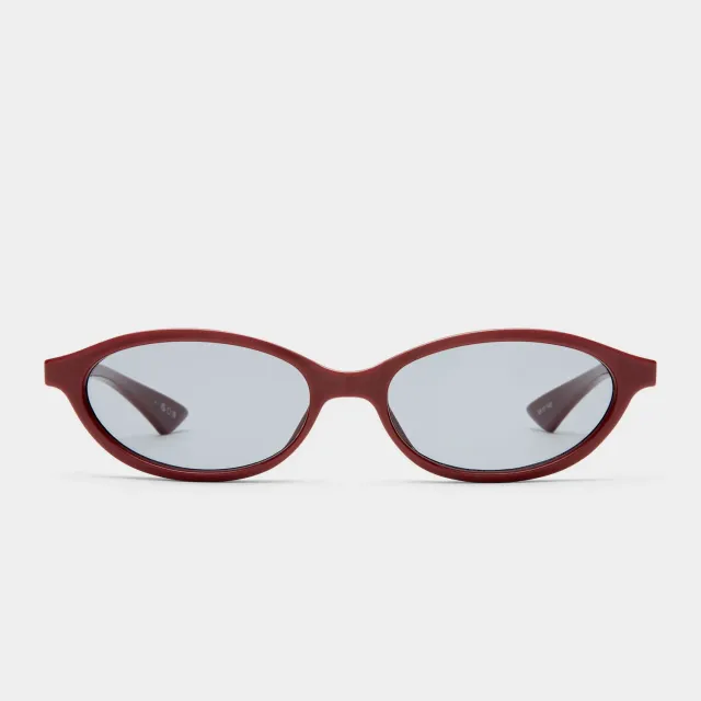 Le Specs Duskfall occhiali da sole merlot ovali