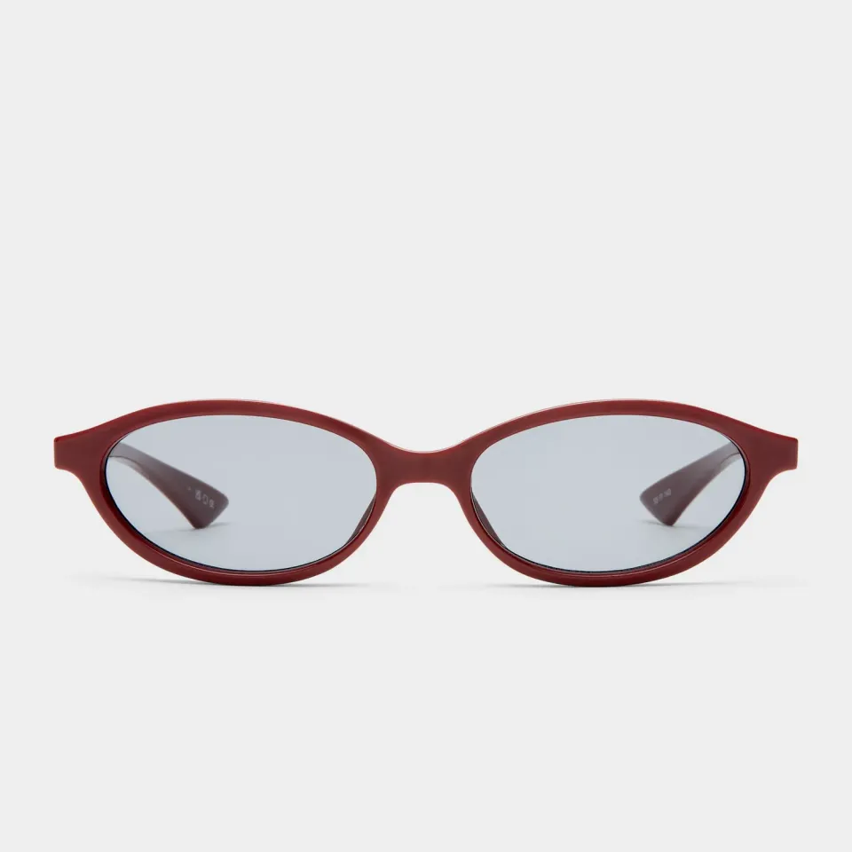 Le Specs Duskfall occhiali da sole merlot ovali