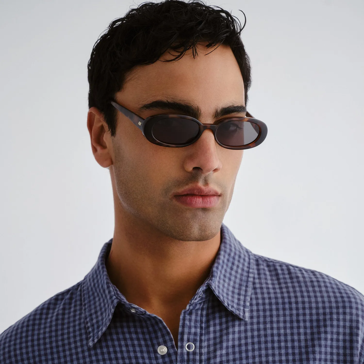 Le Specs Outta Love occhiale da sole tort verde ovale