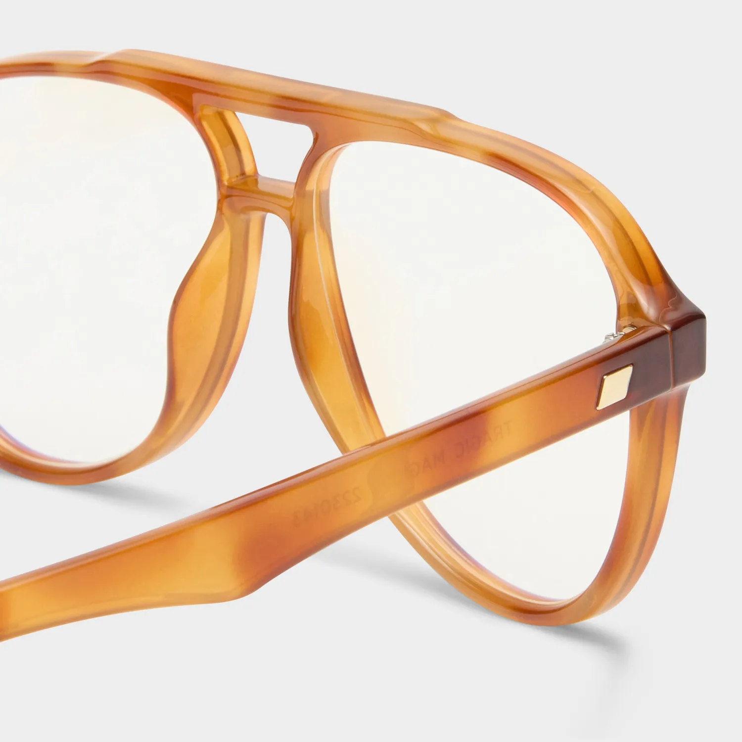 Le Specs Tragic Magic occhiale luce blu tartarugato