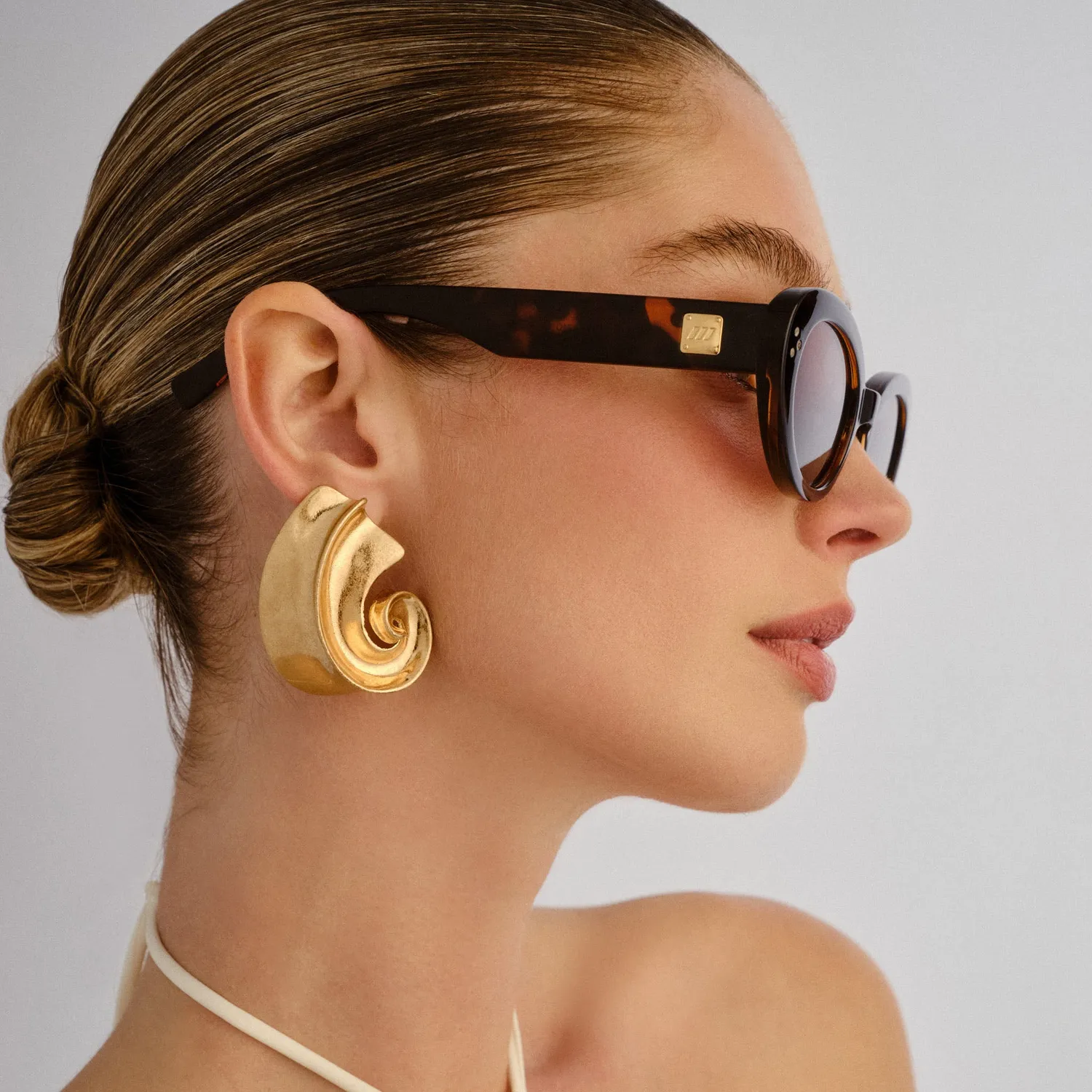Le Specs Tootsie occhiali da sole tartarugati cat-eye