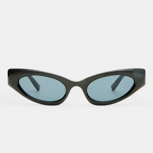 Le Specs The Stealth occhiali da sole neri cat-eye