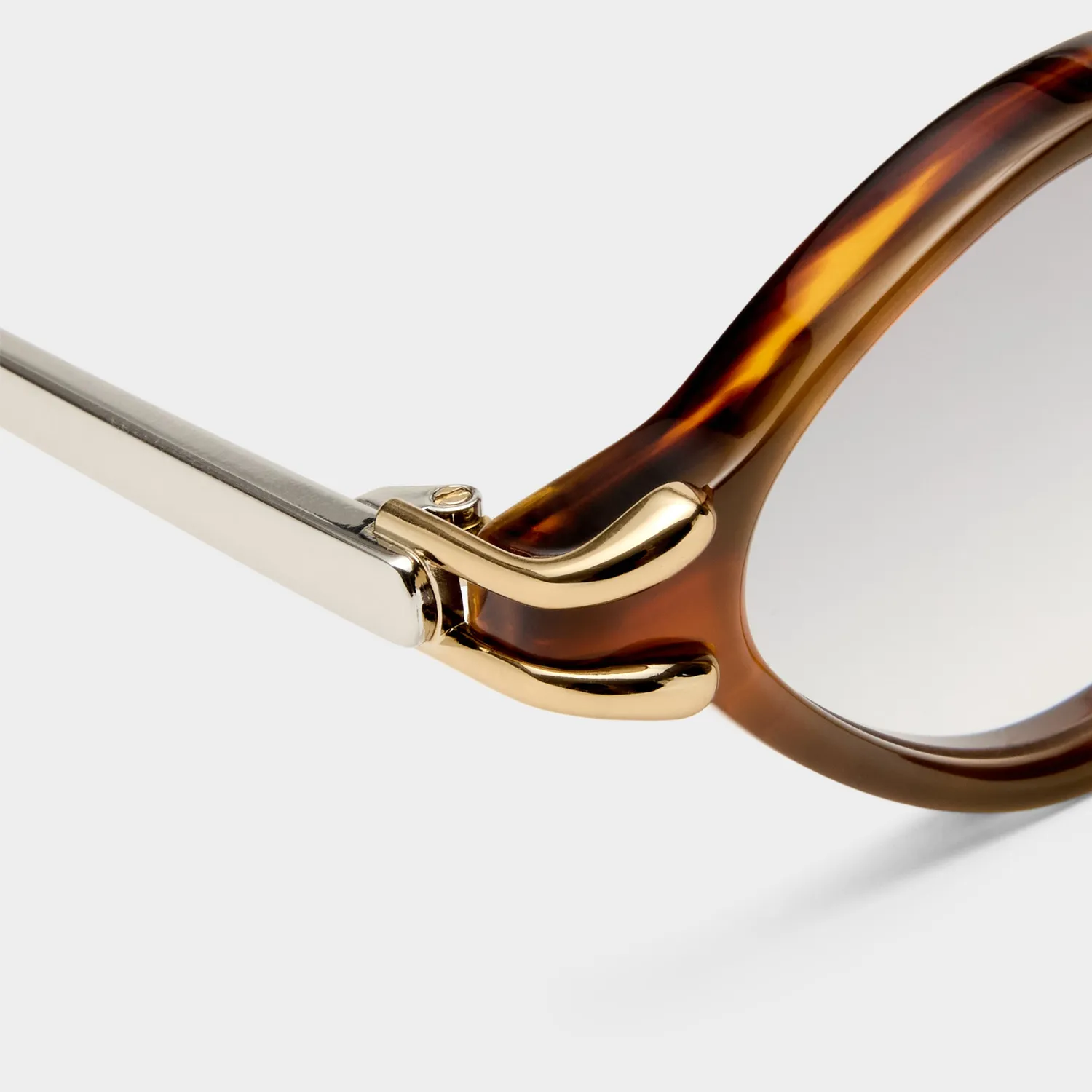 Le Specs Numero Trece occhiali da sole teak ovali