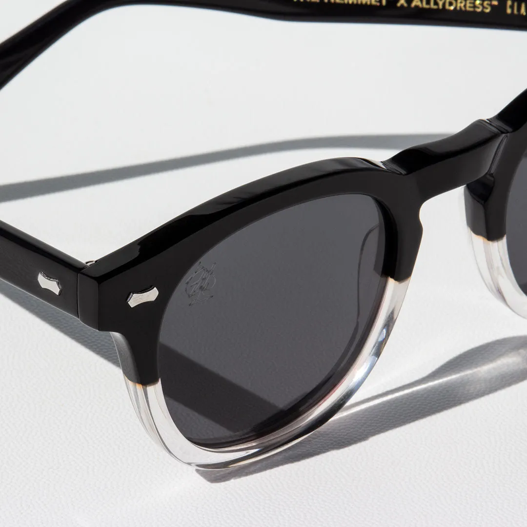 Hemmet HxA Classic Johnny occhiale da sole nero acetato