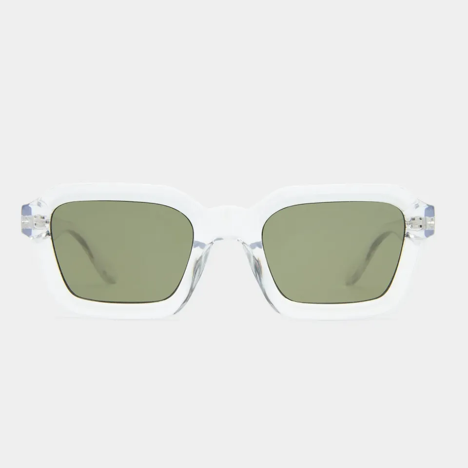 Le Specs Impossible occhiali da sole clear verdi