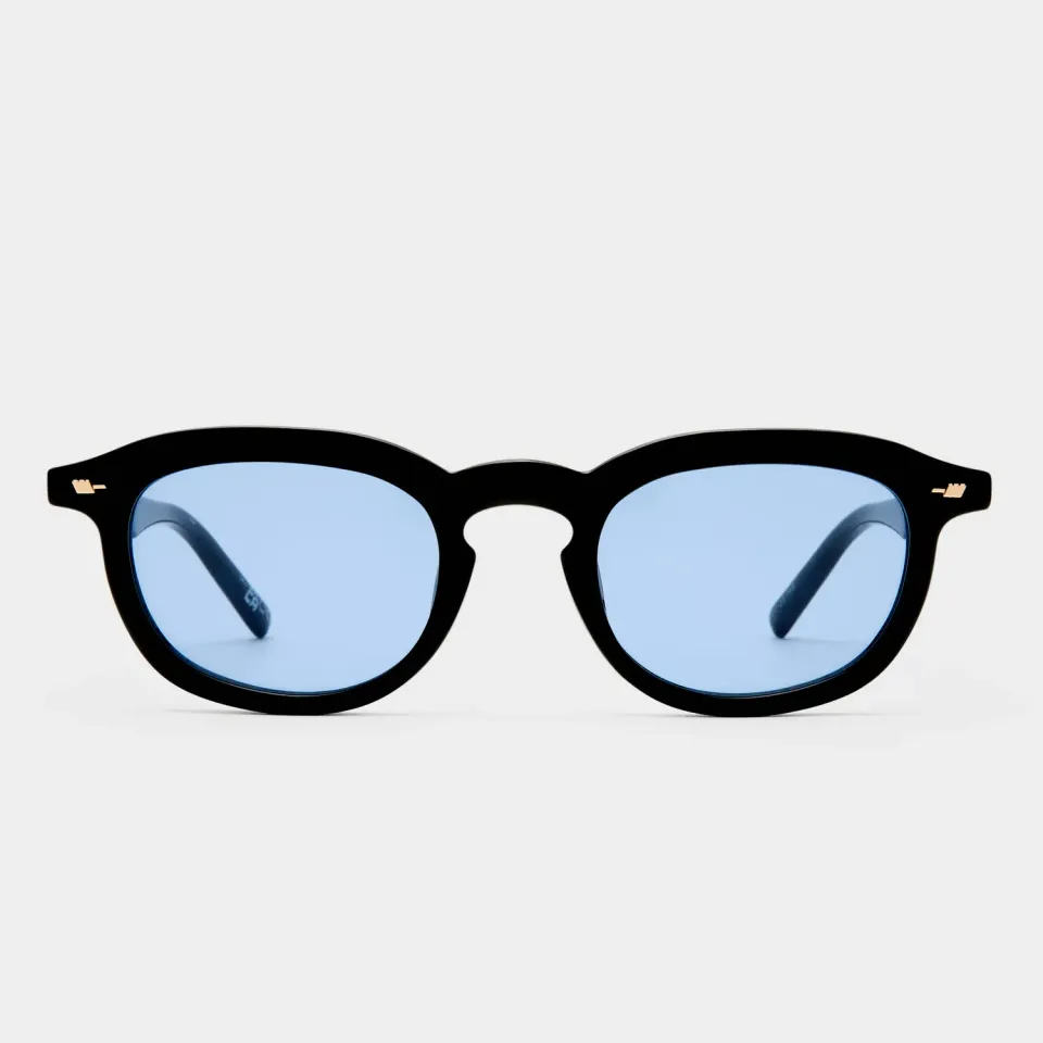 Le Specs Heart Throb occhiali da sole nero tondi