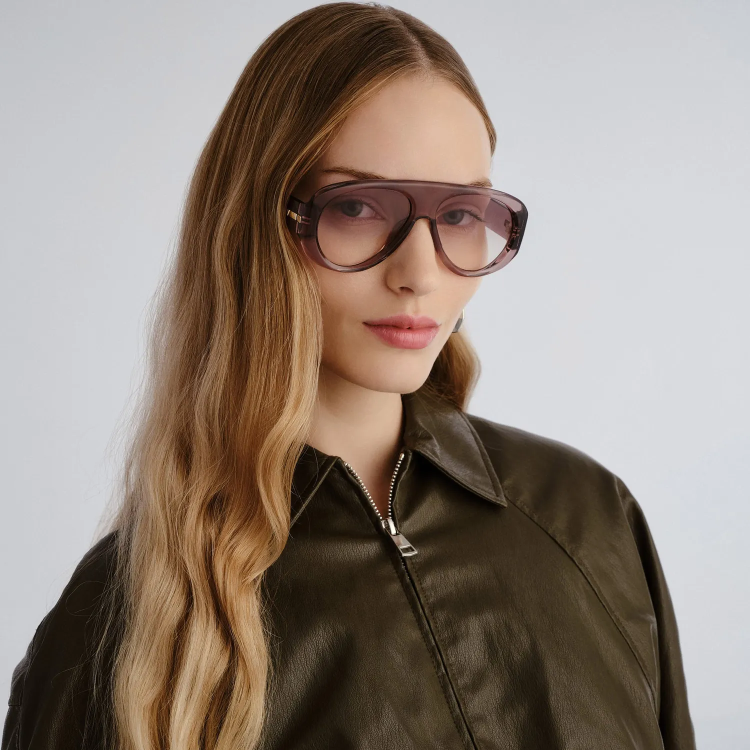 Le Specs Dream Boat occhiali da sole smokey violet verdi
