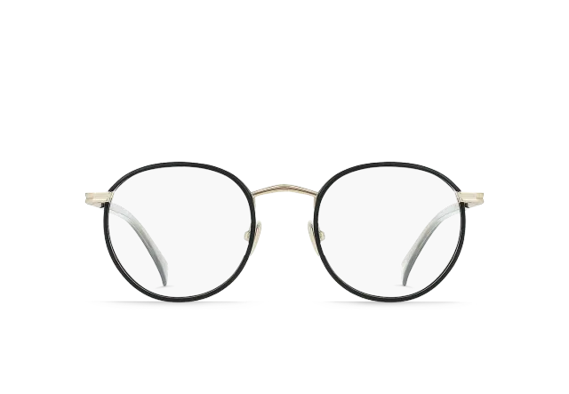 Raen Mason II montatura vista oro nero 49 titanio