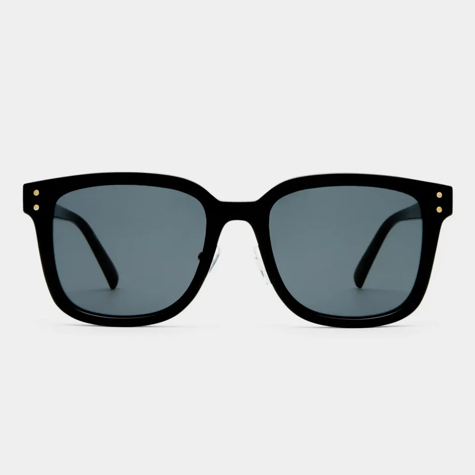 Le Specs Le Domino+ occhiale da sole nero smoke larga