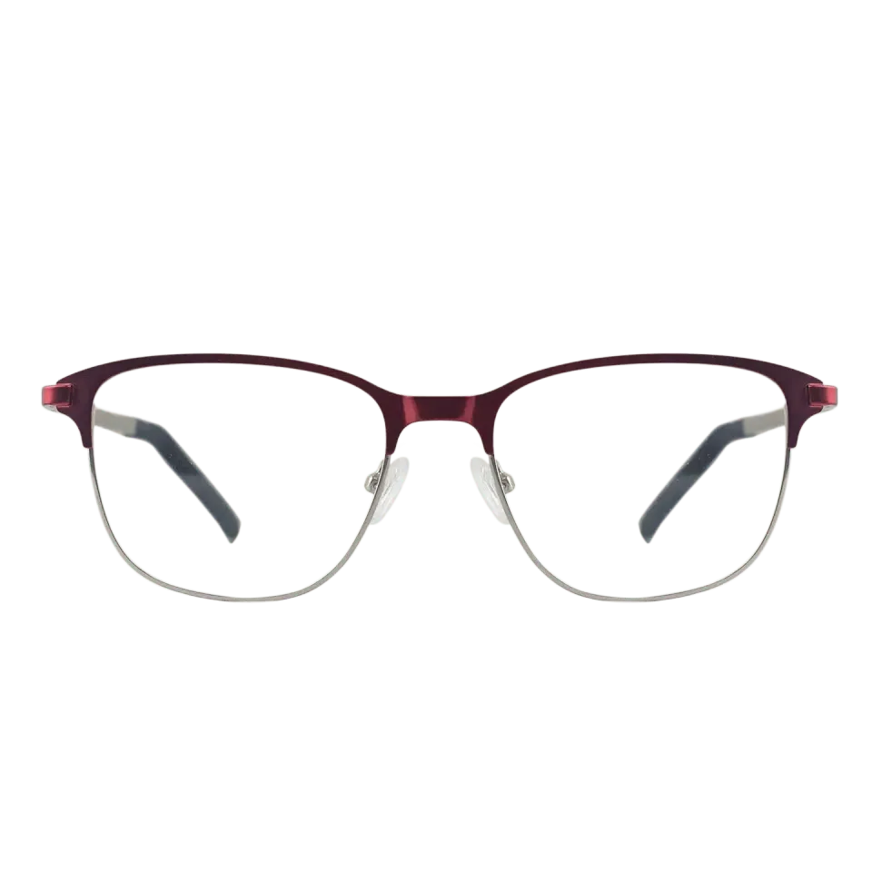 Bloovs Strato Matte Low Silver Red montatura vista