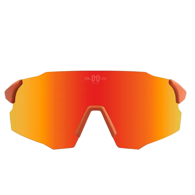 Bloovs Stelvio occhiale da sole arancione rosso UV400