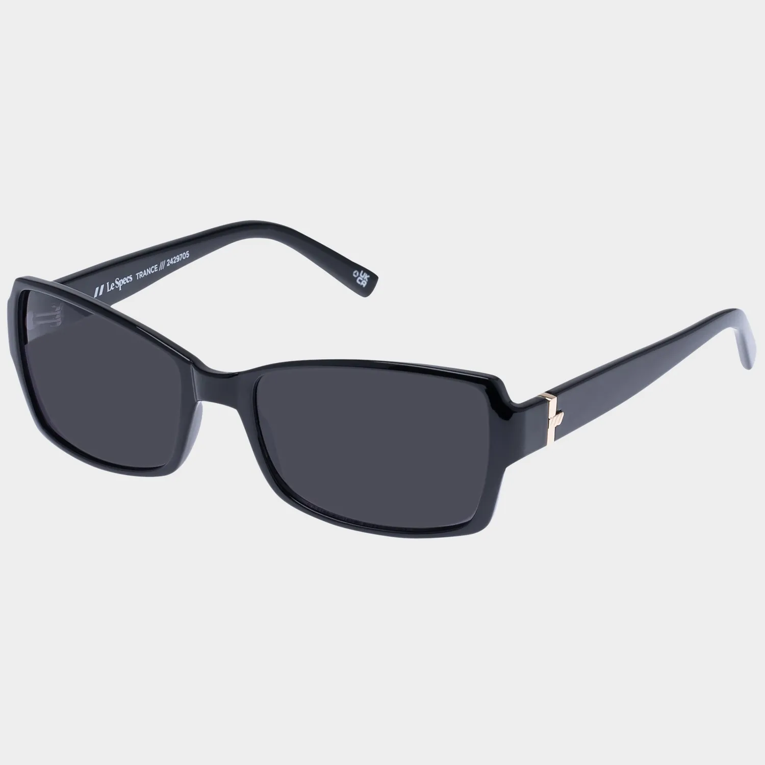Le Specs Trance occhiale da sole nero avvolgente