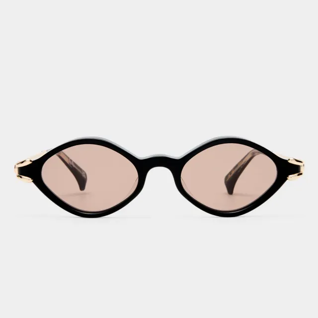 Le Specs Numero Trece occhiali da sole nero ovali