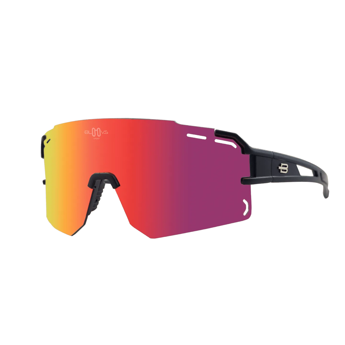 Bloovs Tromso Black Red occhiali da sole running