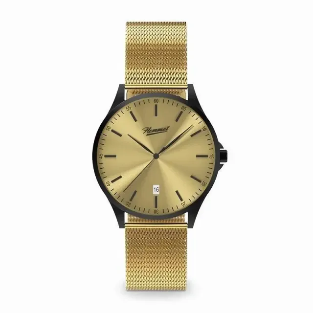Hemmet H Watch Series 2 orologio nero quadrante cromato