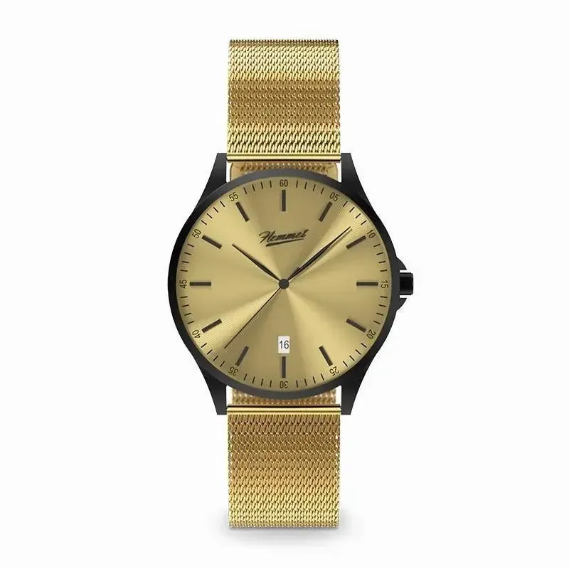 Hemmet H Watch Series 2 orologio nero quadrante cromato