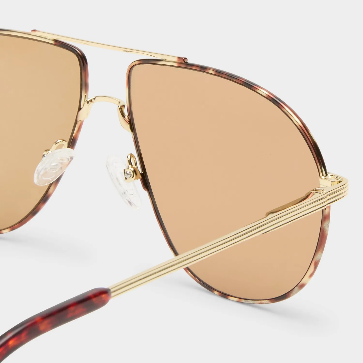 Le Specs Schmaltzy occhiali da sole oro aviatore