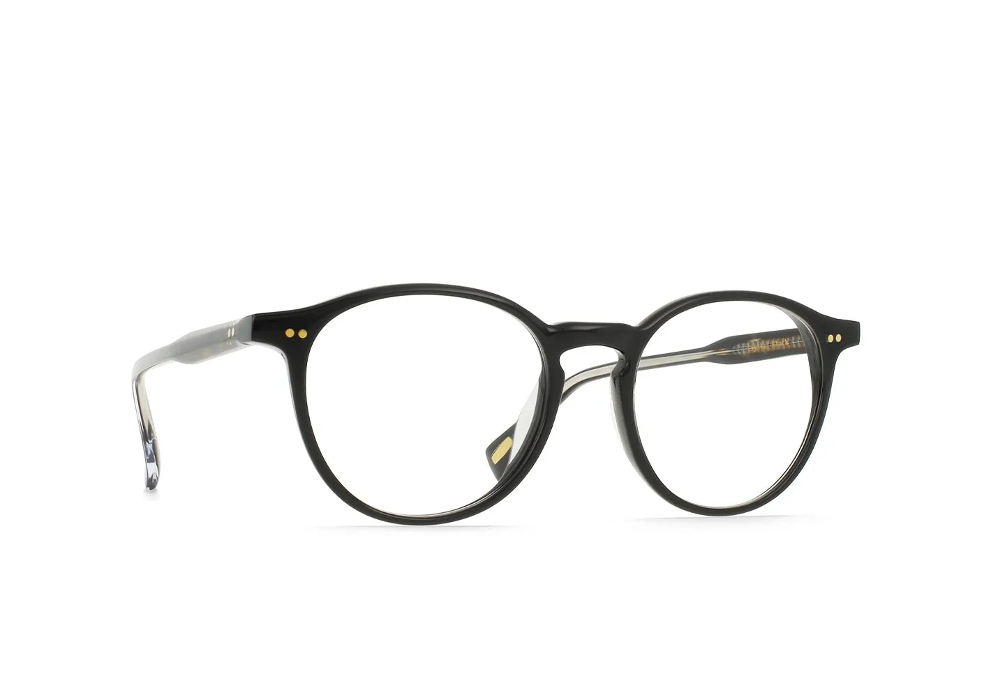 Raen Nevill Crystal Black Clear montatura da vista 50 ovale