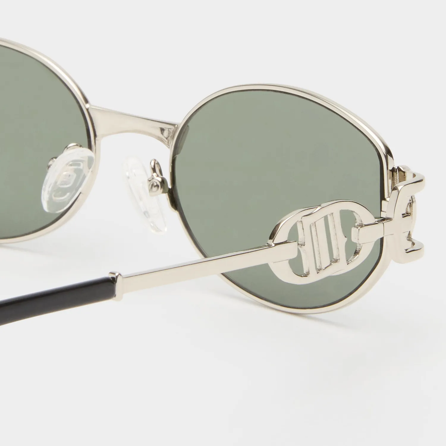 Le Specs The Forbidden occhiali da sole silver ovali