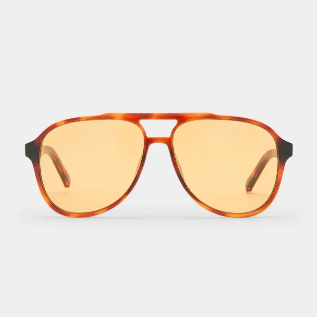 Le Specs Tragic Magic occhiale da sole tartarugato aviatore